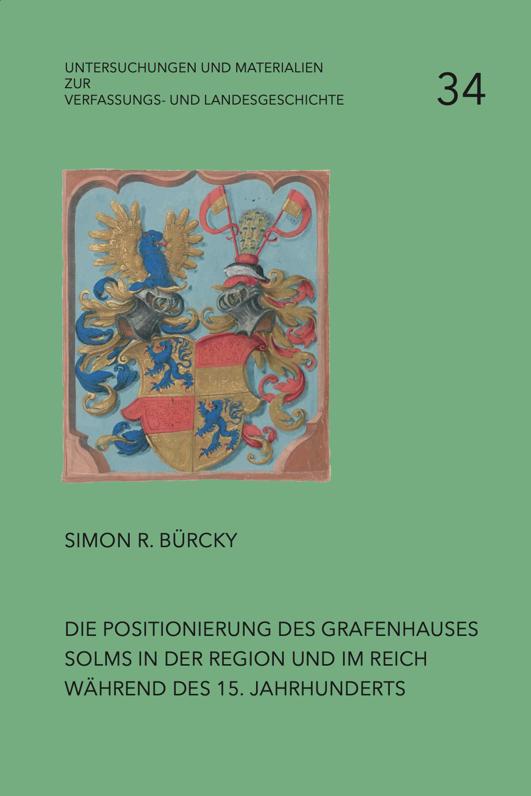Buchcover Die Positionierung des Grafenhauses Solms